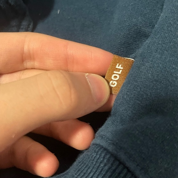 Men’s golf wang navy world domination hoodie size medium - Picture 5 of 12